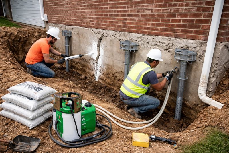 Structural Foundation Repair in Peabody, MA