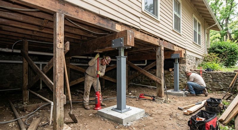 Structural Underpinning in Westford, MA