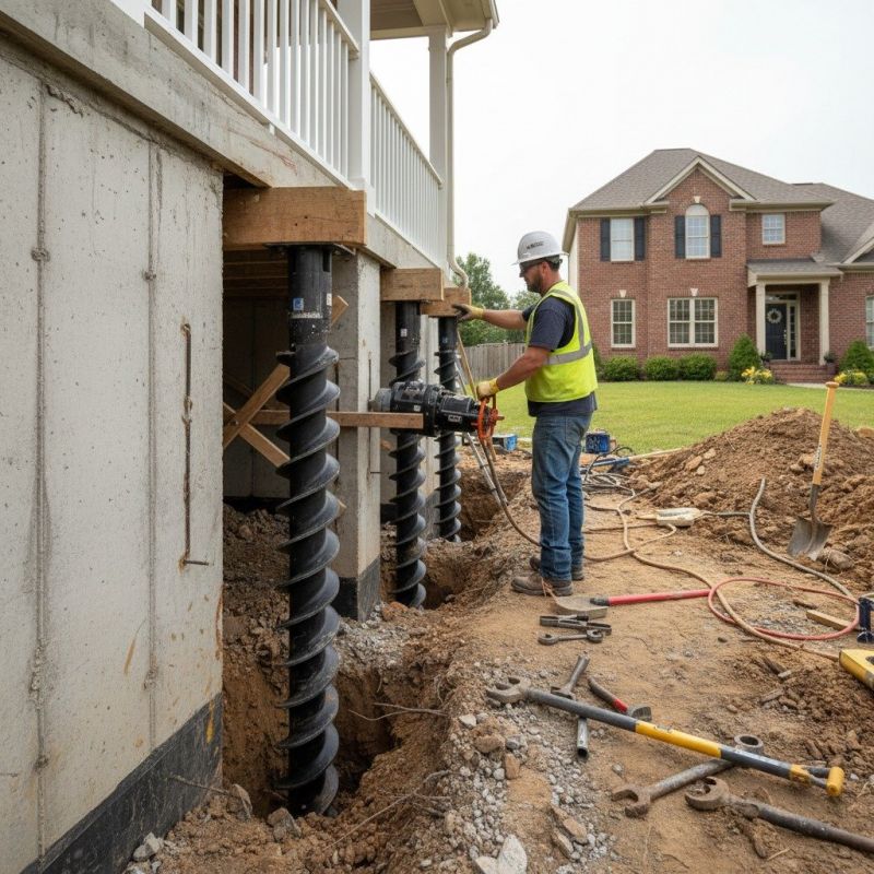 Structural Underpinning in Westford, MA