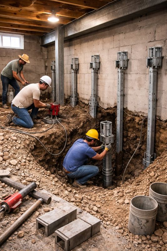 Underpinning Repair in Westford, MA